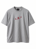 Lucsum Celestial Graphic Grey — Front view