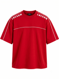Lucsum Shoulder Logo Red — Front view