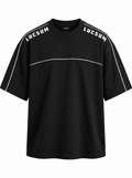 Lucsum Shoulder Logo Black — Front view