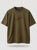 Lucsum Celestial Graphic Olive — Front view