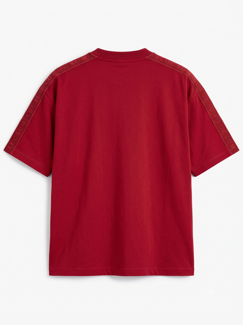 Lucsum Branded Tape Red — Back view
