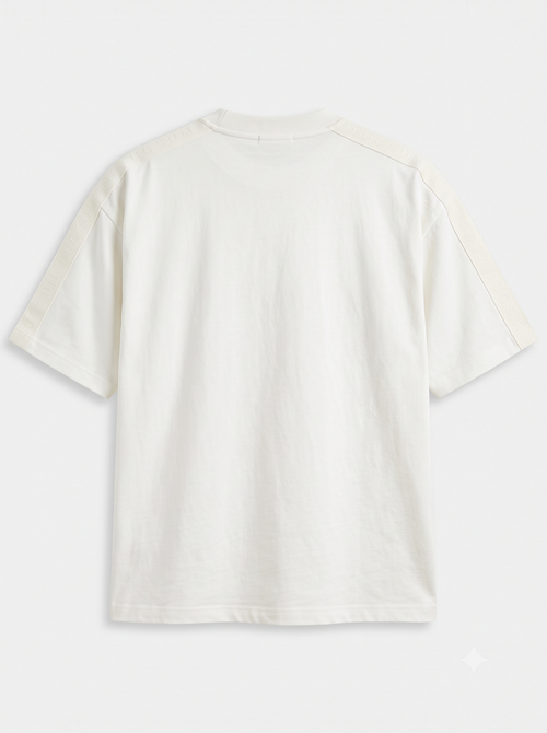Lucsum Branded Tape White — Back view