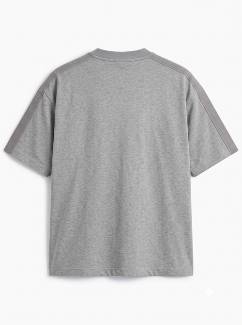 Lucsum Branded Tape Grey — Back view