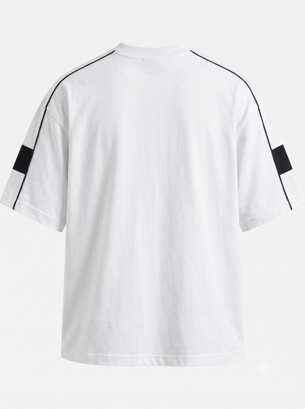 Lucsum Shoulder Logo White — Back view