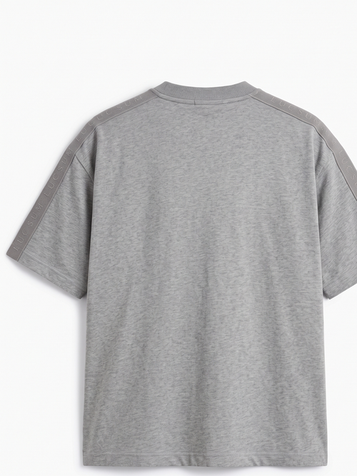 Lucsum Branded Tape Grey — Back view