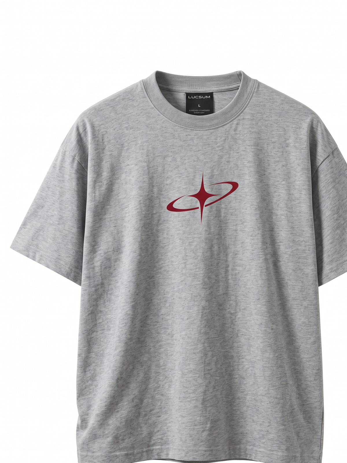 Lucsum Celestial Graphic Grey — Front view
