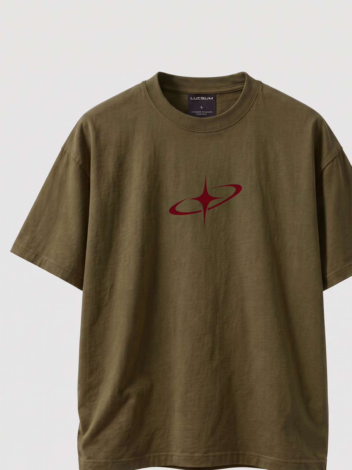 Lucsum Celestial Graphic Olive — Front view