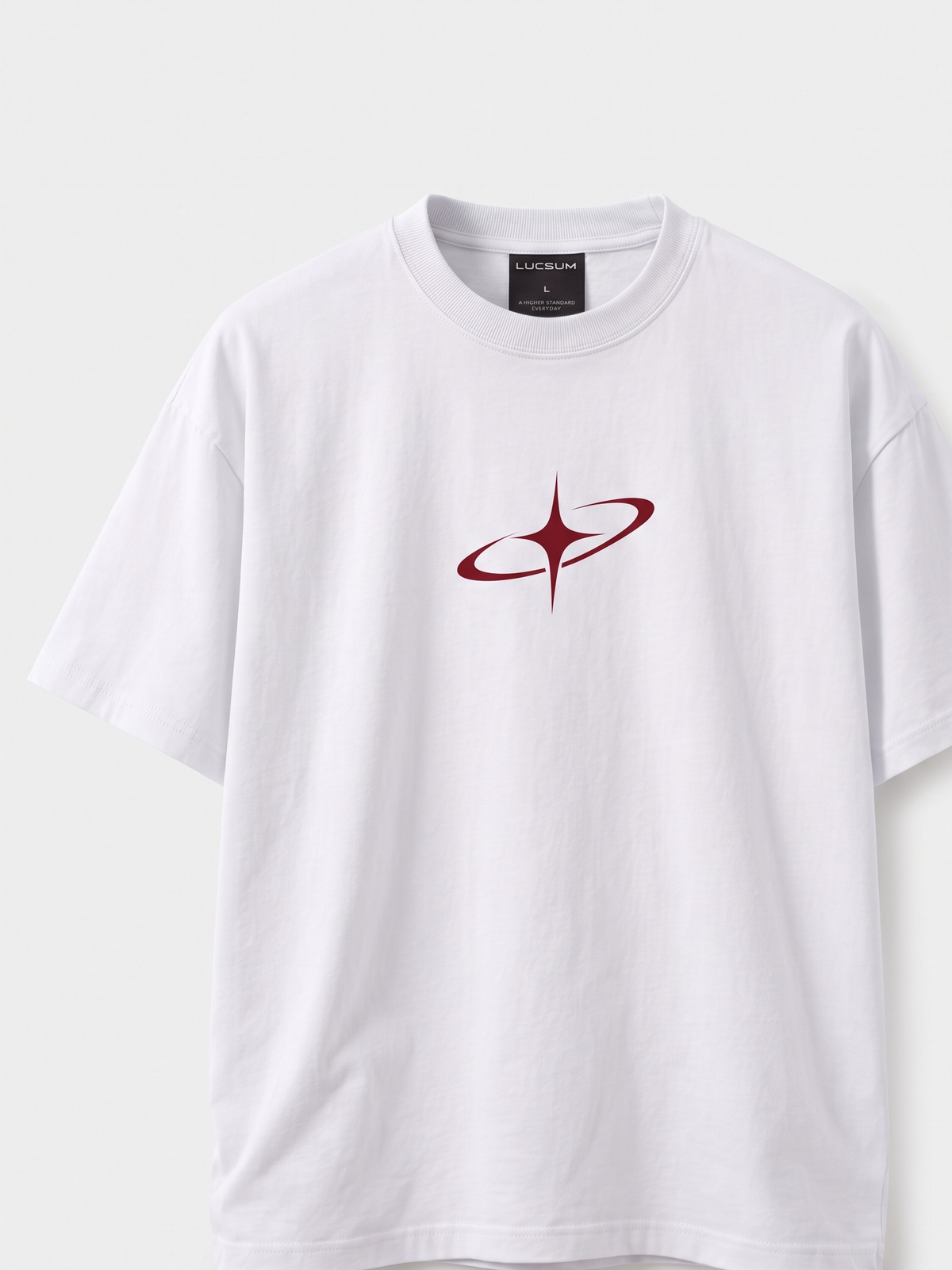 Lucsum Celestial Graphic White — Front view