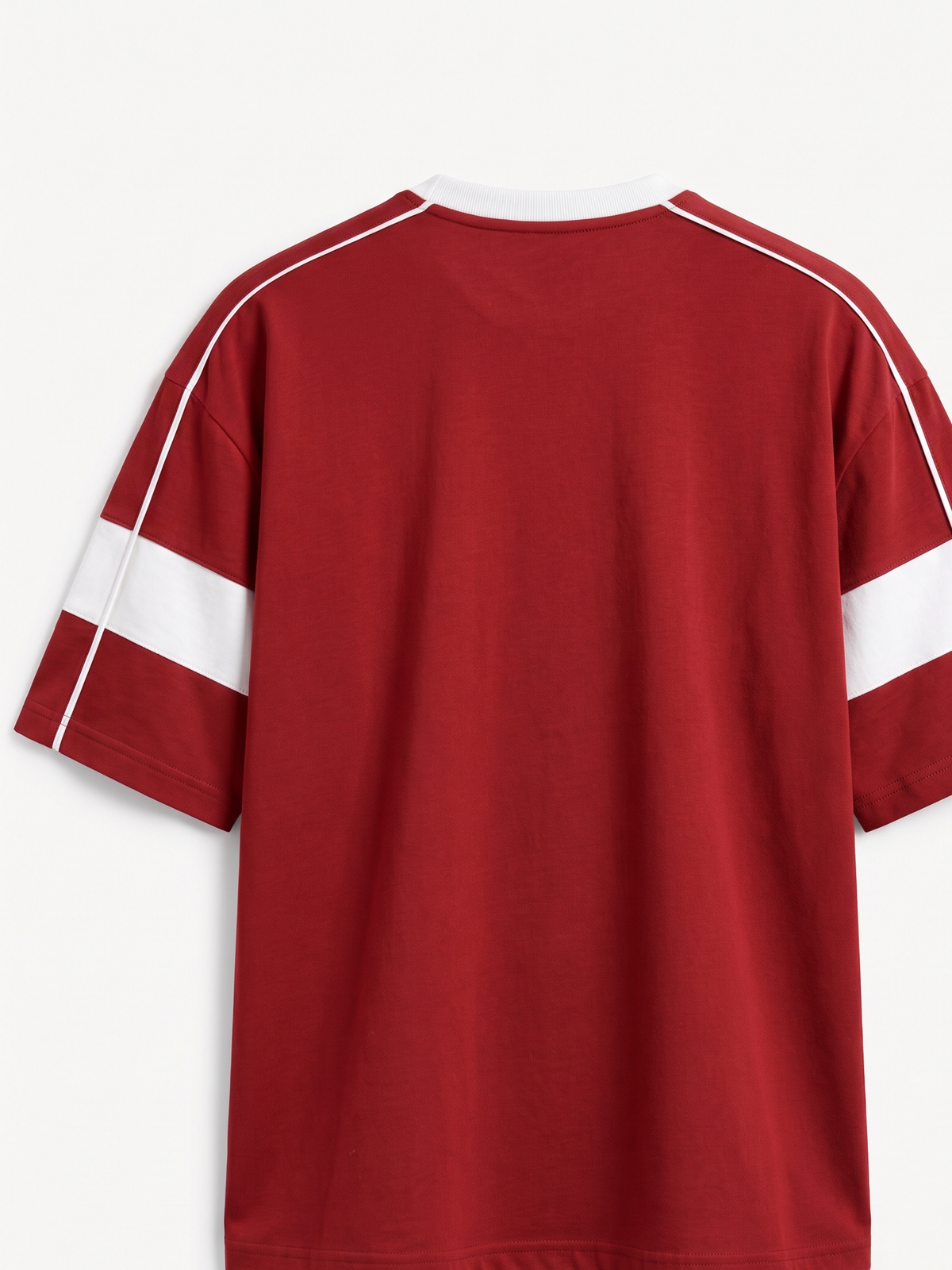 Lucsum Contrast Panel Red — Back view