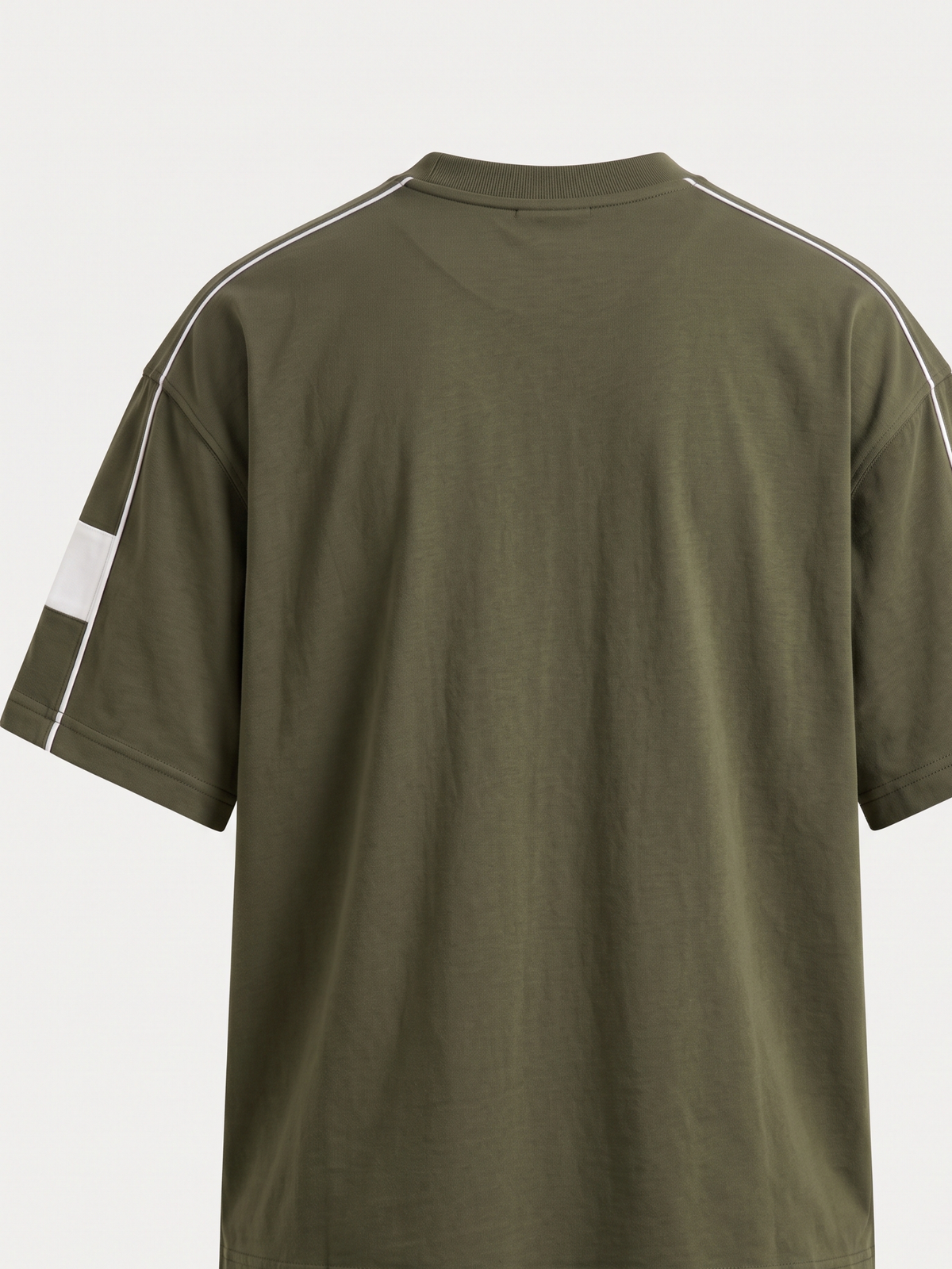 Lucsum Shoulder Logo Olive — Back view