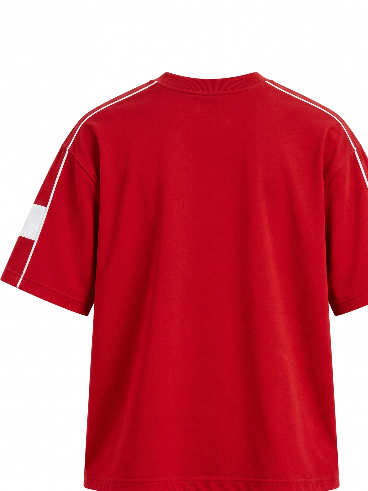 Lucsum Shoulder Logo Red — Back view